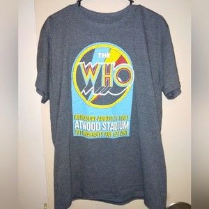 The Who Tshirt Large Atwood Stadium